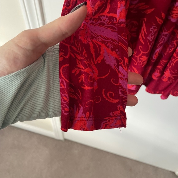 NWT Free People Hello Lover Ruched Sleeve Tunic - Picture 8 of 15